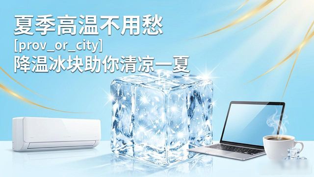 夏季高温不用愁 盐田降温冰块助你清凉一夏